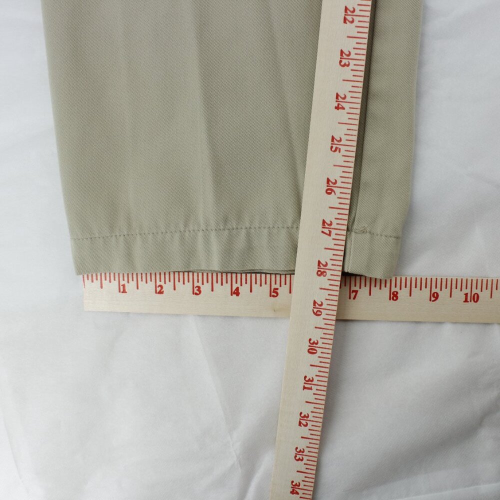 Vintage L.L. Bean Double L Chinos – Khaki – Fit: Classic - Size 35 - Picture 4 of 5